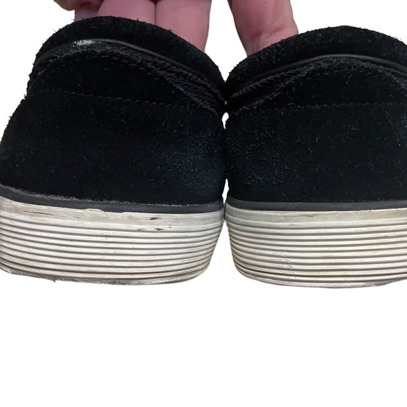 Polo Ralph Lauren Faxon Low Top Black Canvas Mesh/Suede Red Logo Sneakers Sz 13 - Picture 8 of 10